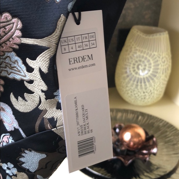 ERDEM below the knee floral dress - Picture 4 of 4